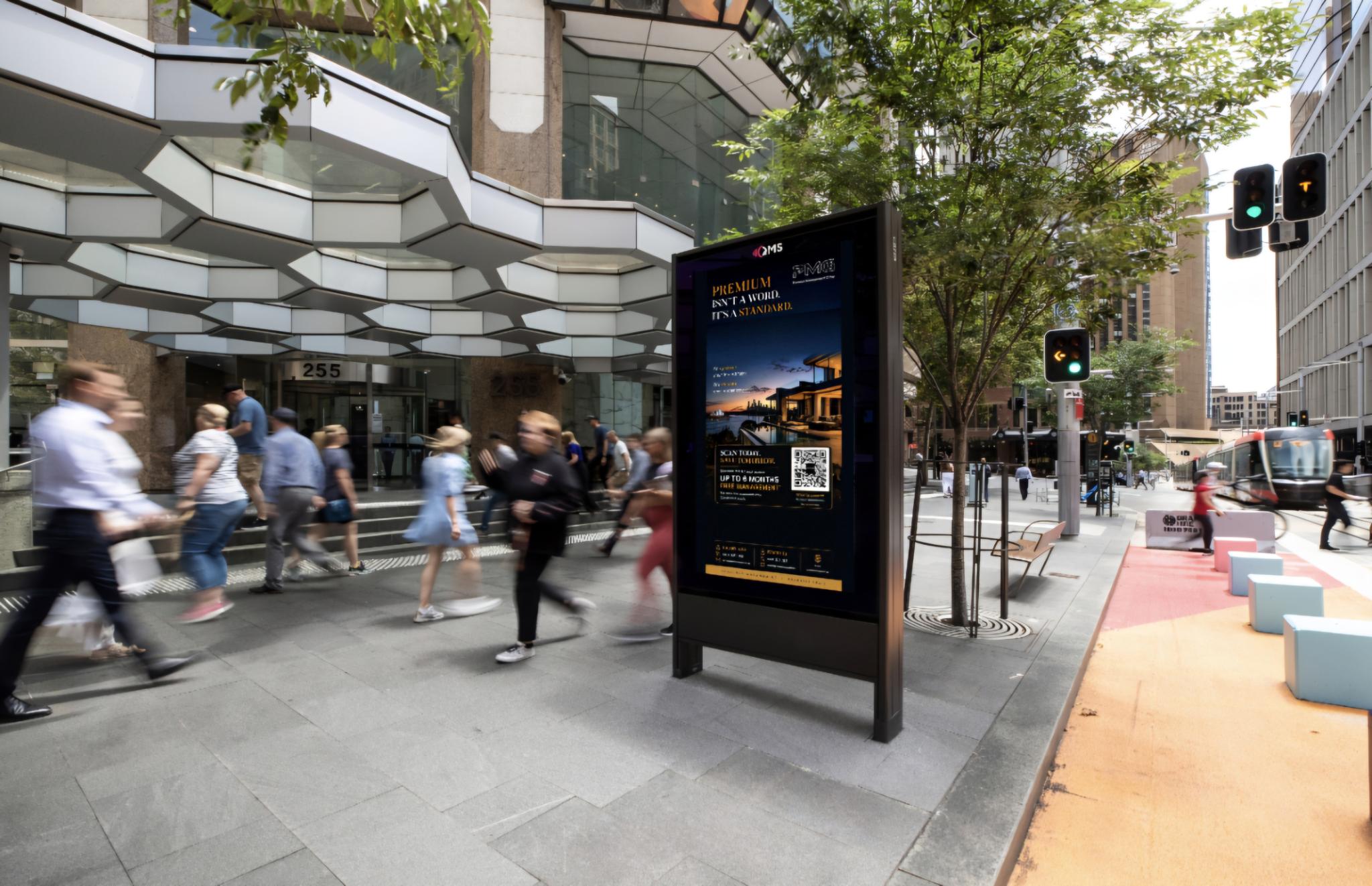 PMG outdoor advertising campaign in Sydney