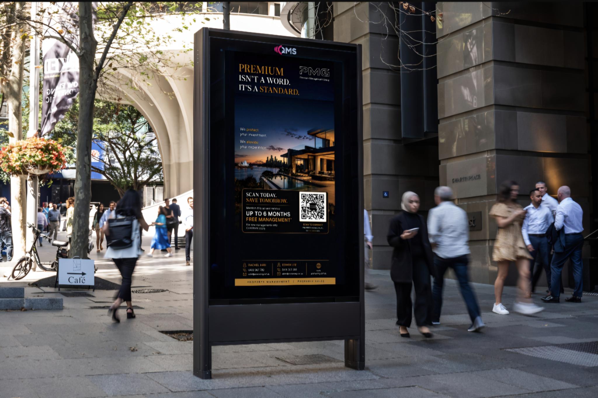 PMG premium brand visibility campaign in Sydney